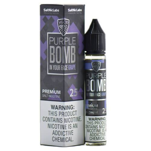 PURPLE BOMB VGOD SALTNIC 30ML - Gulshans - Since 1985