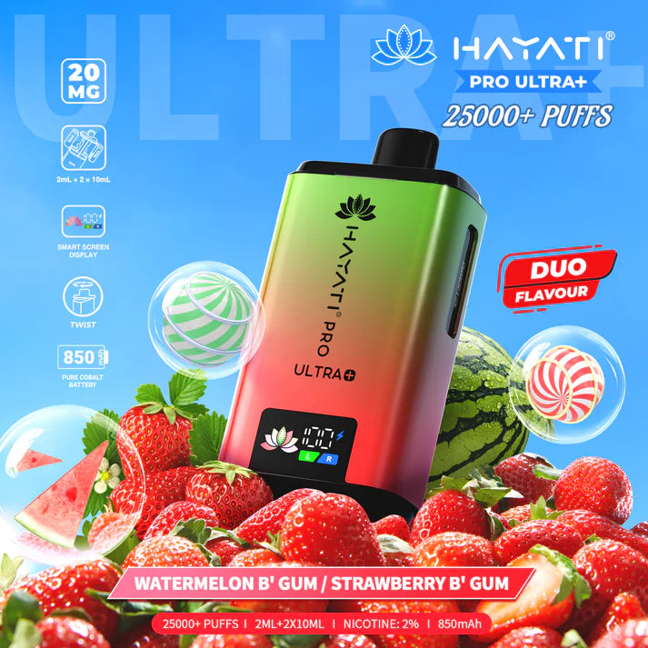 HAYATI PRO ULTRA+ 25000 Puffs