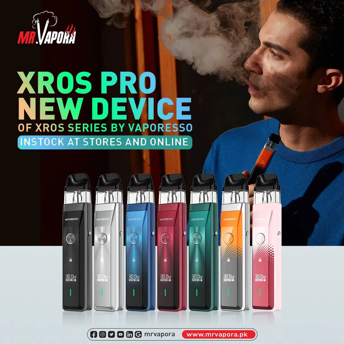 Vaporesso Xros Pro Pod Kit 30 Watts