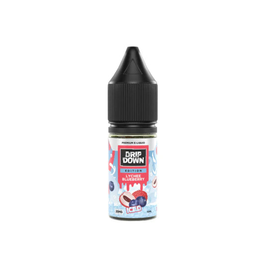 Drip Down Lychee Blueberry Ice 10ml-25mg by Edition Series