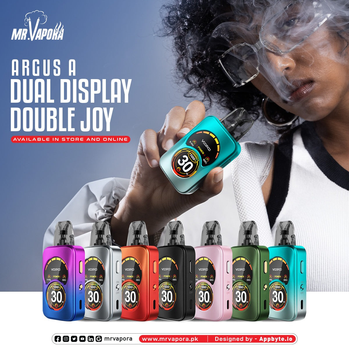 Voopoo Argus A Pod Device 30 Watts (1100 mAh)