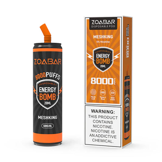 ZOABAR - ENERGY BOMB 8000 PUFFS 5%