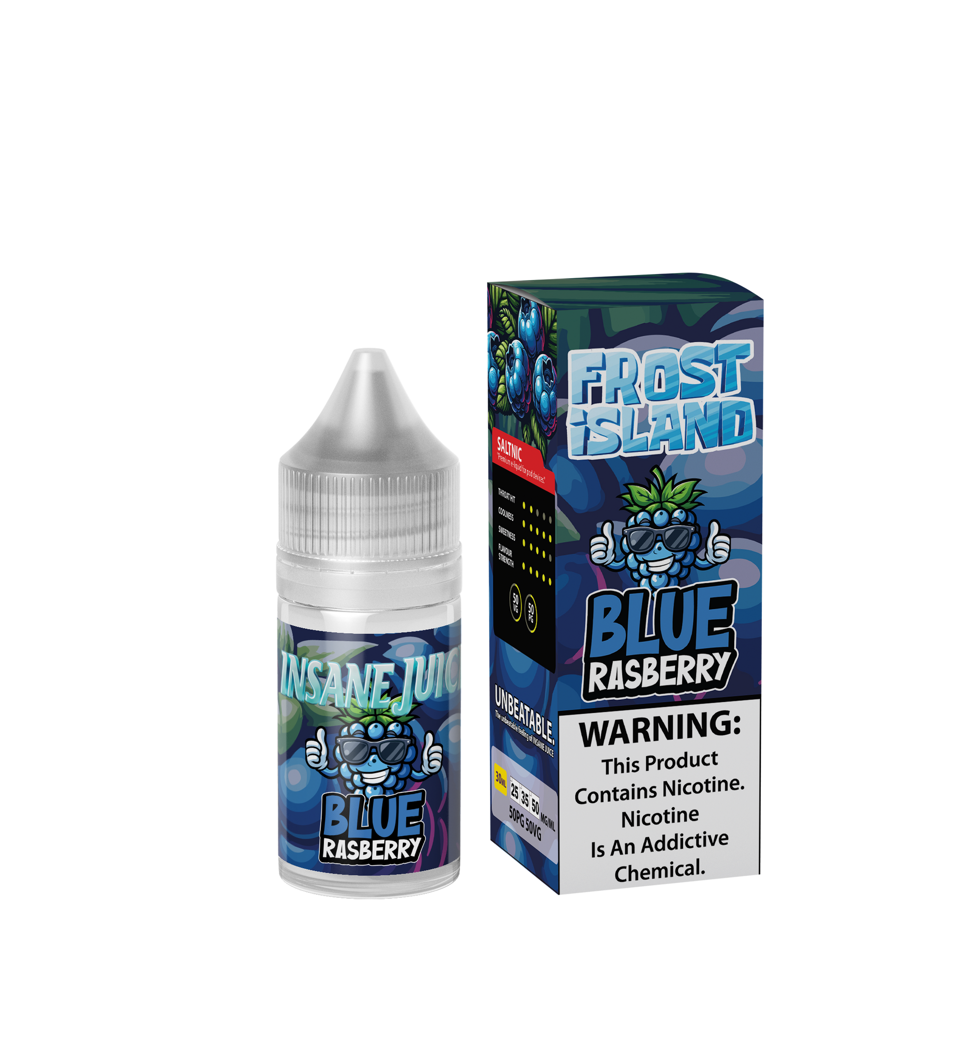 INSANE BLUE RASBERY 30ML - Gulshans - Since 1985
