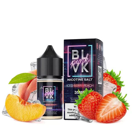 BLVK Pink Series 35mg Iced Berry Peach 30ml