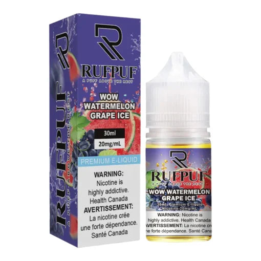 RUFPUF WOW WATERMELON GRAPE SALTNIC 30ML - Gulshans - Since 1985