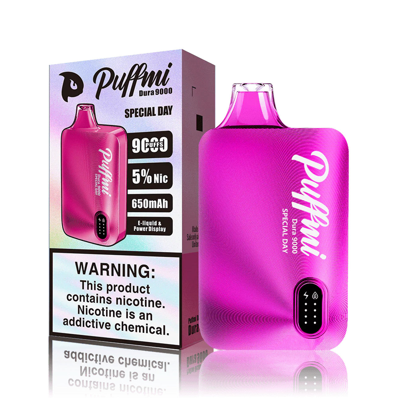 PUFF MI DURA 9000 PUFFS DISPOSABLE 5%